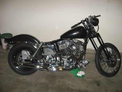 1979 Harley-Davidson FXRT Sport Glide - 1979 Shovelhead FXE cycle shack 2 into 1 exhaust
