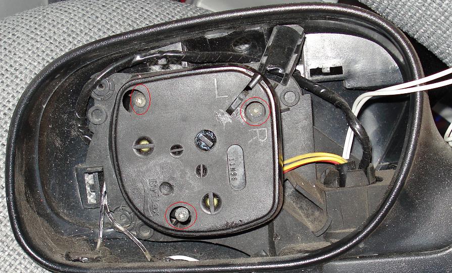 Mirror Pivot Plate motor