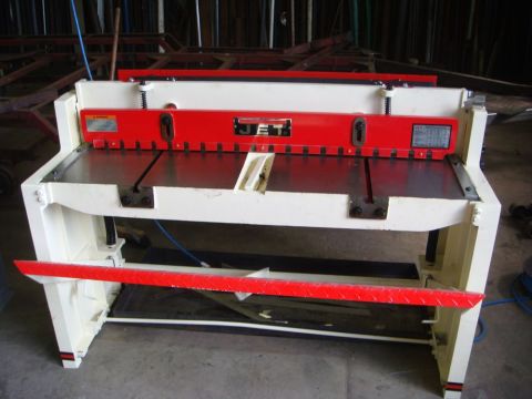 1996 Ford Bronco - This industrial shear, branded with a JET logo, is designed for cutting sheet metal.