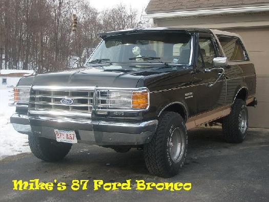 1987 Ford Bronco “Project Bronco”