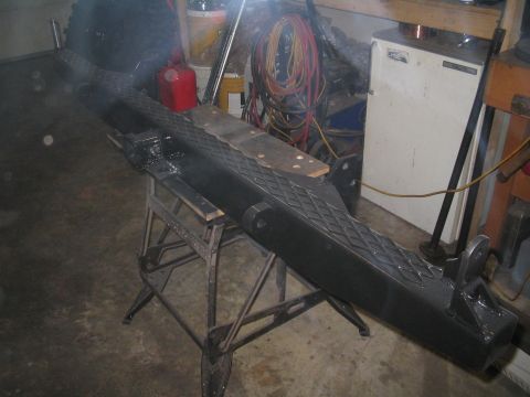 1989 Ford Bronco - added expanded metal on to[ for a little more grip