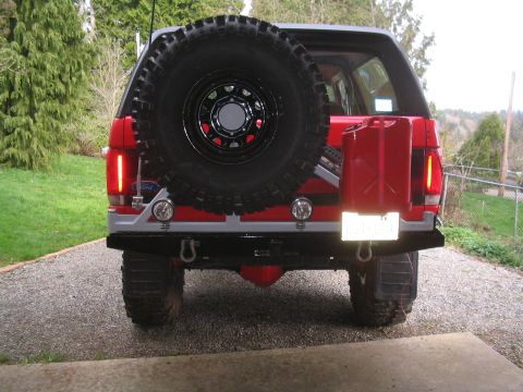 1989 Ford Bronco - all mocked up and light tabs added
