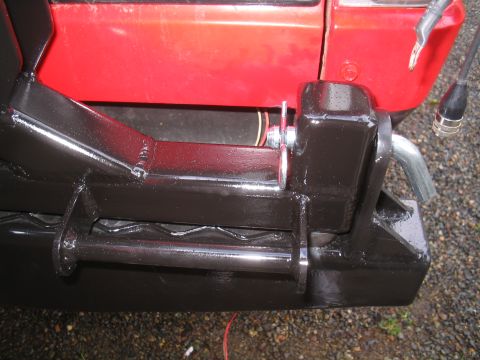1989 Ford Bronco - Latch and also a handle that I fabbed up