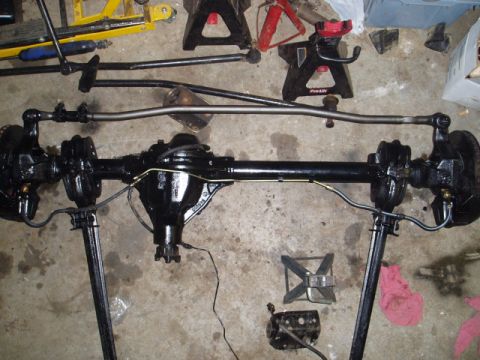 1980 Ford Bronco - New brake lines and calibers installed.