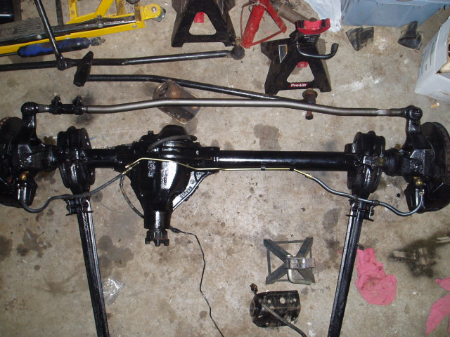 New brake lines and calibers installed.