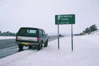 1980 Ford Bronco - continental divide