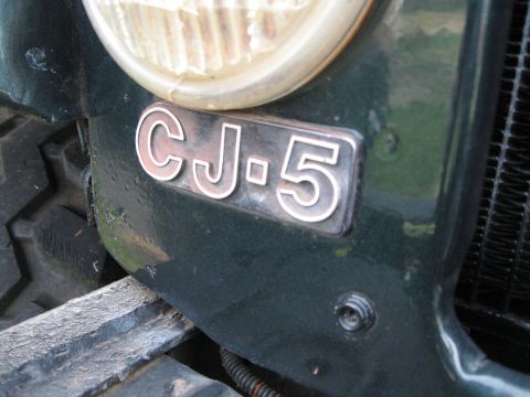1988 Ford Bronco - The CJ-5 emblem is clearly visible on the fender of this Jeep.