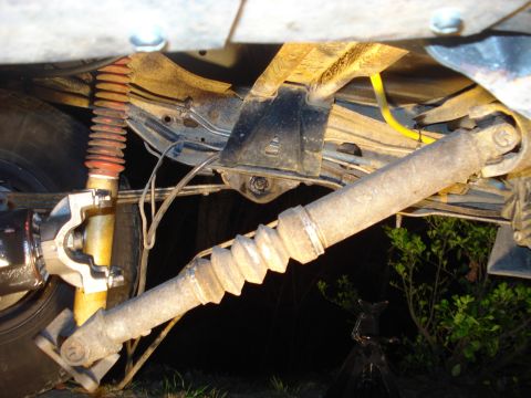 1996 Ford Bronco - pinion angle other side