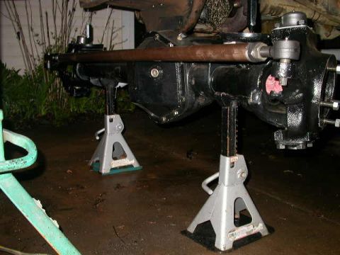 1990 Ford Bronco - Get everything fitted up and drop it in place or a test fit before welding it.