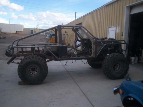 1982 Toyota 4Runner - This 1982 Toyota 4Runner is undergoing extensive modification with a custom roll cage.