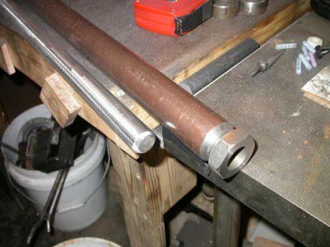 1990 Ford Bronco - Having seen way too many bent tie rods I wanted to do something to beef mine up. My tie rod is already hitting the diff cover as is, so sle…