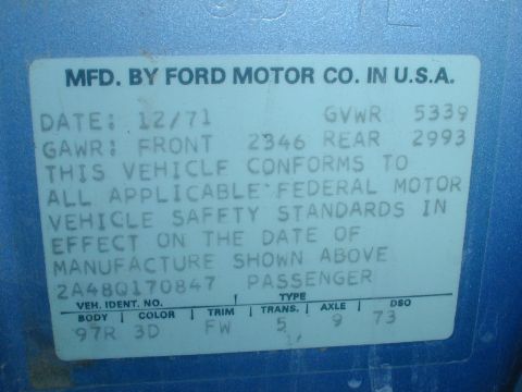 1972 Ford Ranchero photo