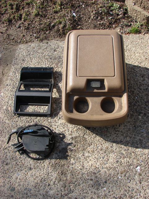 1984 Ford F-250 - Center consoles, radio trims, and under hood utility lights.
