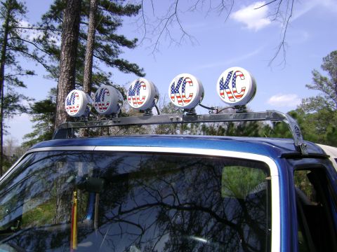 1993 Ford Bronco - New light bar March 2008