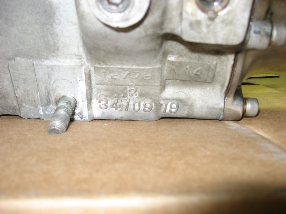 1979 Shovelhead FXE 4 speed ratchet top cow pie transmission