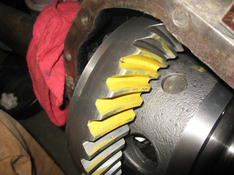 1990 Ford F-250 - Close-up of differential gears, indicating a mechanical part rather than a full vehicle.