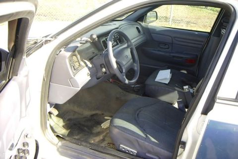 1997 Ford Crown Victoria - the inside before i cleaned it