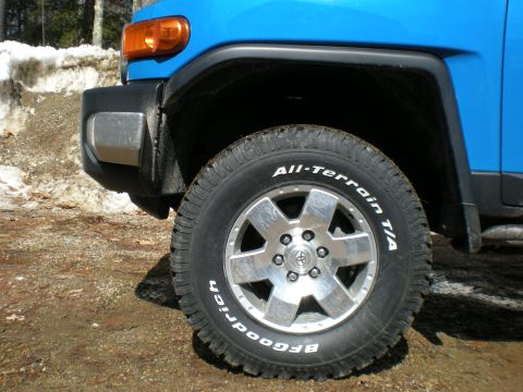 2007 Toyota Land Cruiser - Front, w/ lift