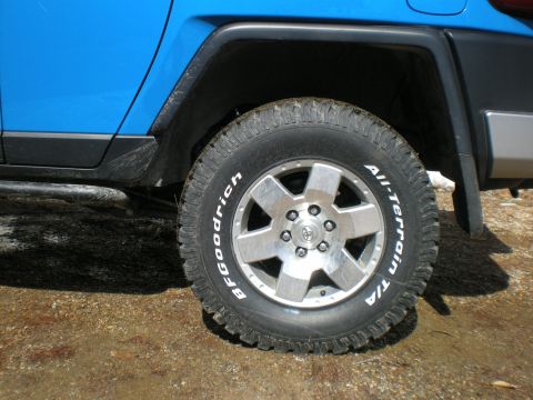 2007 Toyota Land Cruiser - Rear, w/ Lift