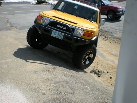 2007 Toyota Land Cruiser - Chris on the ramp