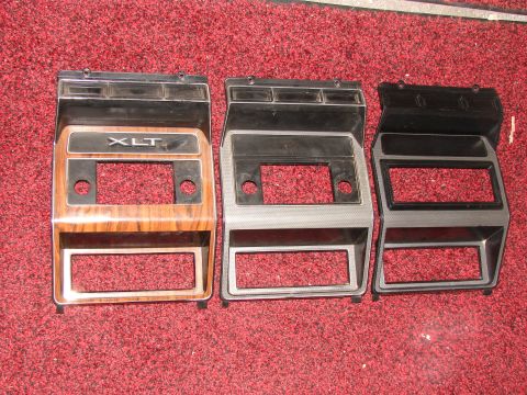 1984 Ford F-250 - Radio Bezels