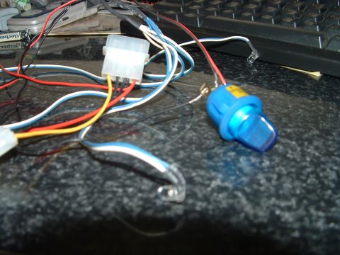 1978 Chevrolet C/K Pickup - stock wiring with blue led togglelinc switch temporarily wired in... and it works!!!! 12v switch... led's were on a 5v rail... so may need…