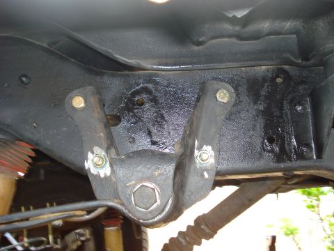 1996 Ford Bronco - moved front hanger