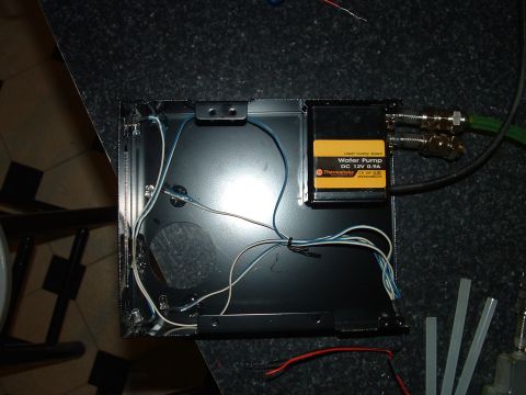 1978 Chevrolet C/K Pickup - The only problem with the thermaltake kit I have is that you cannot see the water level. They give you a 5 1/4" bay unit where you should b…