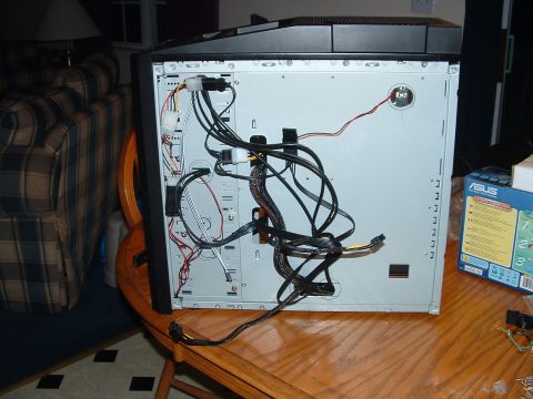 1978 Chevrolet C/K Pickup - all these wires would have been inside the case... but not now..... all behind the sheet metal that you will not see...