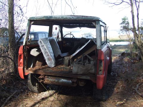 1967 Ford Bronco - Okay must clean out and see how much body work needs done.