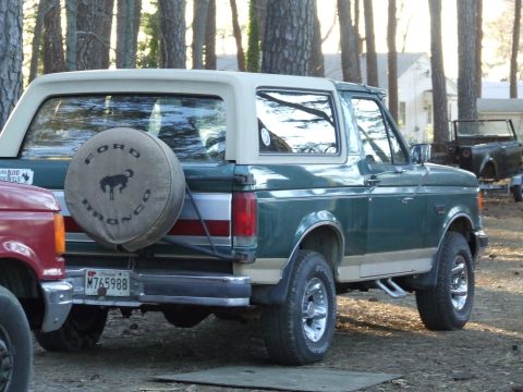1967 Ford Bronco - Bronco sitting over a year after being hit by hurricane. Needs some TLC to sell it for the owner who has moved to Florida.