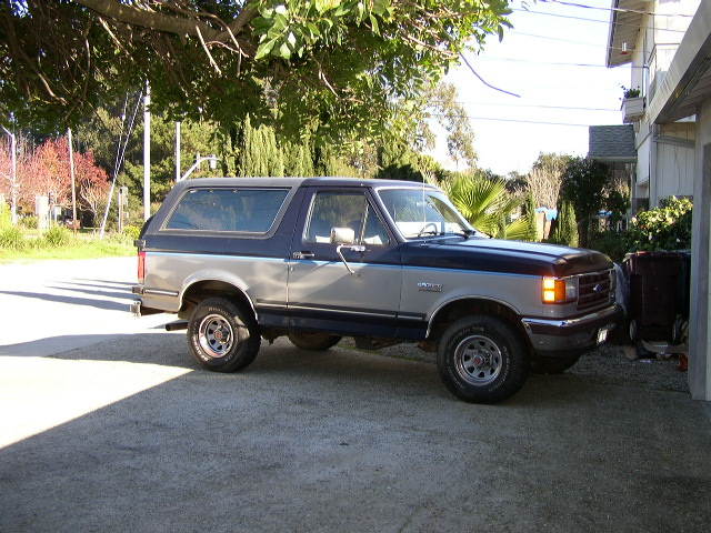 1989 Ford Bronco in 2003