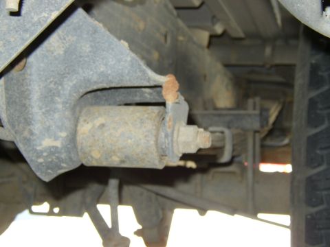 1989 Ford Bronco - The manhole cover broke into 2 pieces