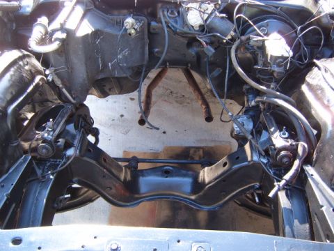 1973 Ford Ranchero - New springs(merc wag.460),bushings,steering.Rattle can resto