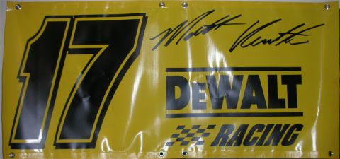 1993 Ford C-350 (Centurion Conversions) - Banner the number 17, Matt Kenseth's signature, and DeWalt Racing branding.