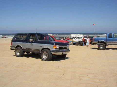 1989 Ford Bronco - Getting ready to go out Saturday morning.
