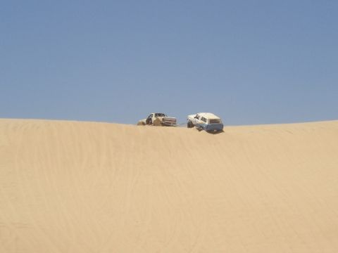 1989 Ford Bronco - Dave and Don at the top of Table Top