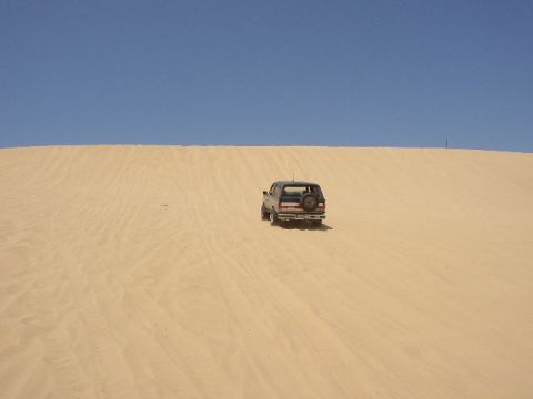 1989 Ford Bronco - I let my buddy learn how to drive on the dunes too. He didn't do too bad, especially since he's only driven my truck once.