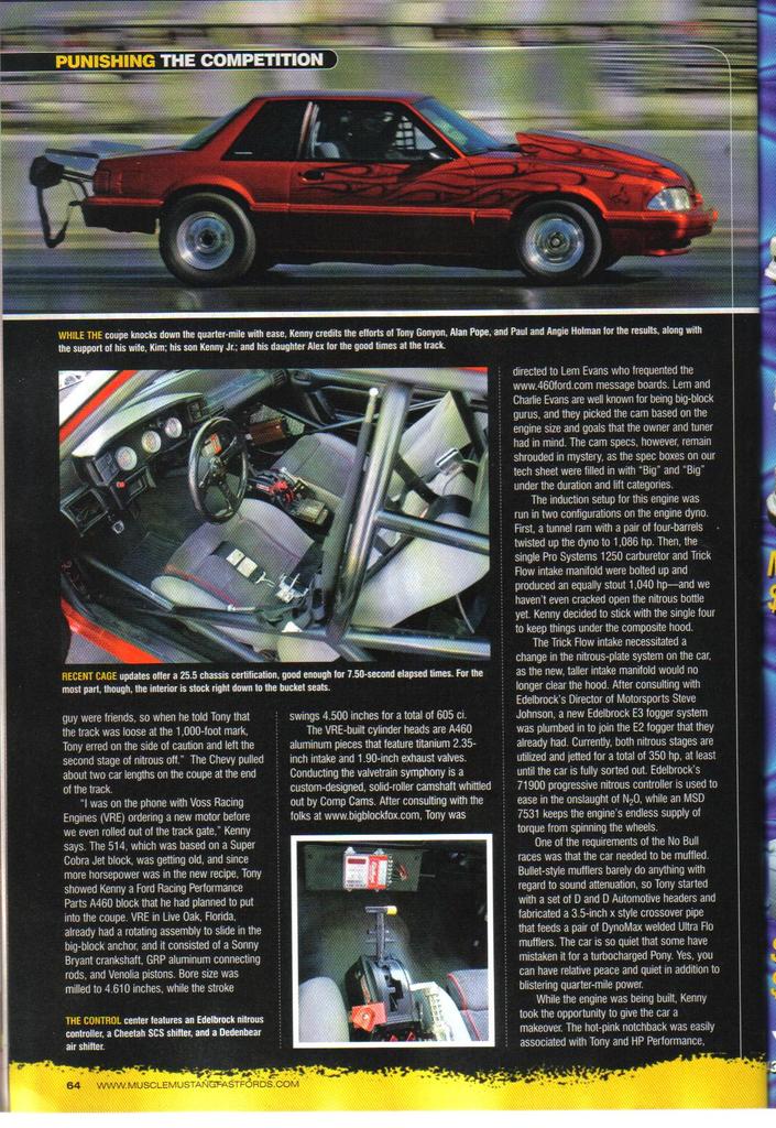 Red drag car with flame decals, roll cage, and racing interior