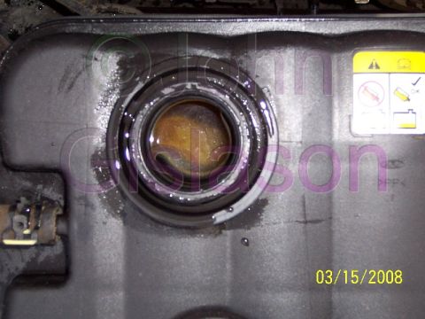 2004 Mercury Grand Marquis - New "Premium Gold" Ford antifreeze/coolant.