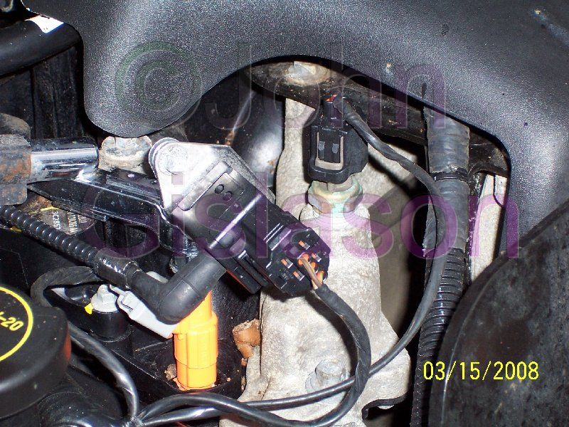 Dash Gauge ECT Sender location