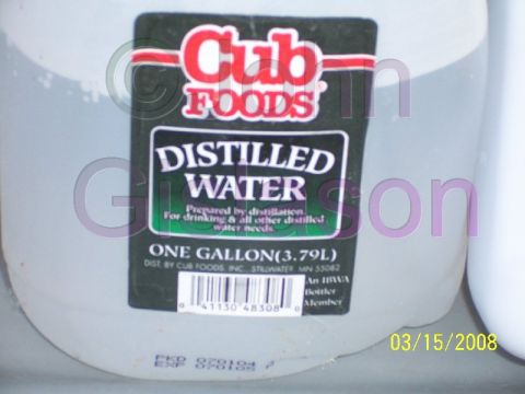 2004 Mercury Grand Marquis - Use DISTILLED WATER ONLY!