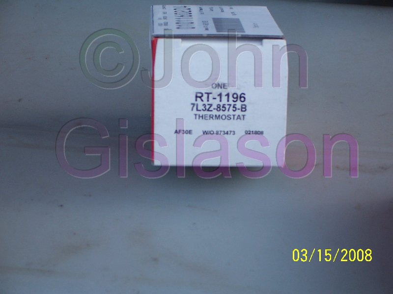 New Thermostat - use OEM Only to avoid over/under cooling problems.