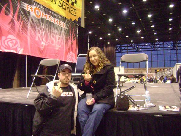 me and the girlfriend at chicago auto show 2008.