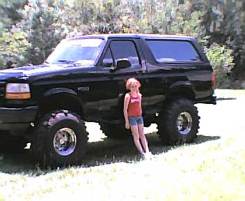 1995 Ford Bronco - My baby with my baby!