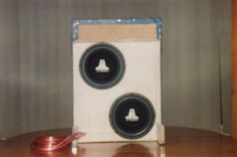 1994 Ford Bronco - Bottom of center console 2 8" JL audio subs sounded great