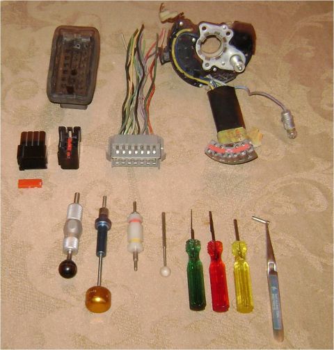 1972 Ford Ranchero - Pin Extractors and Connectors