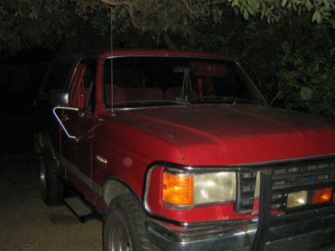 1991 Ford Bronco “The Big Red Bitch”