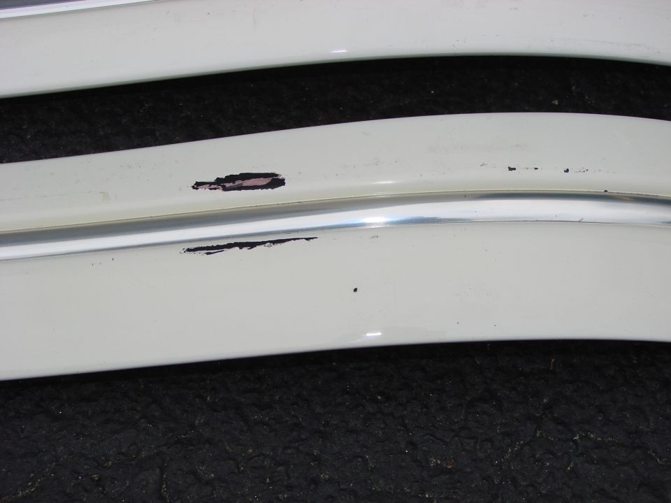 One scrape through the paint :-(