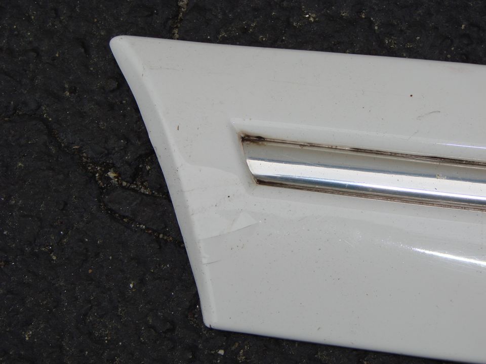 A little bit of paint cracking